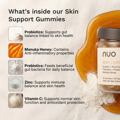 Clear Skin + Gut Harmony Gummies™