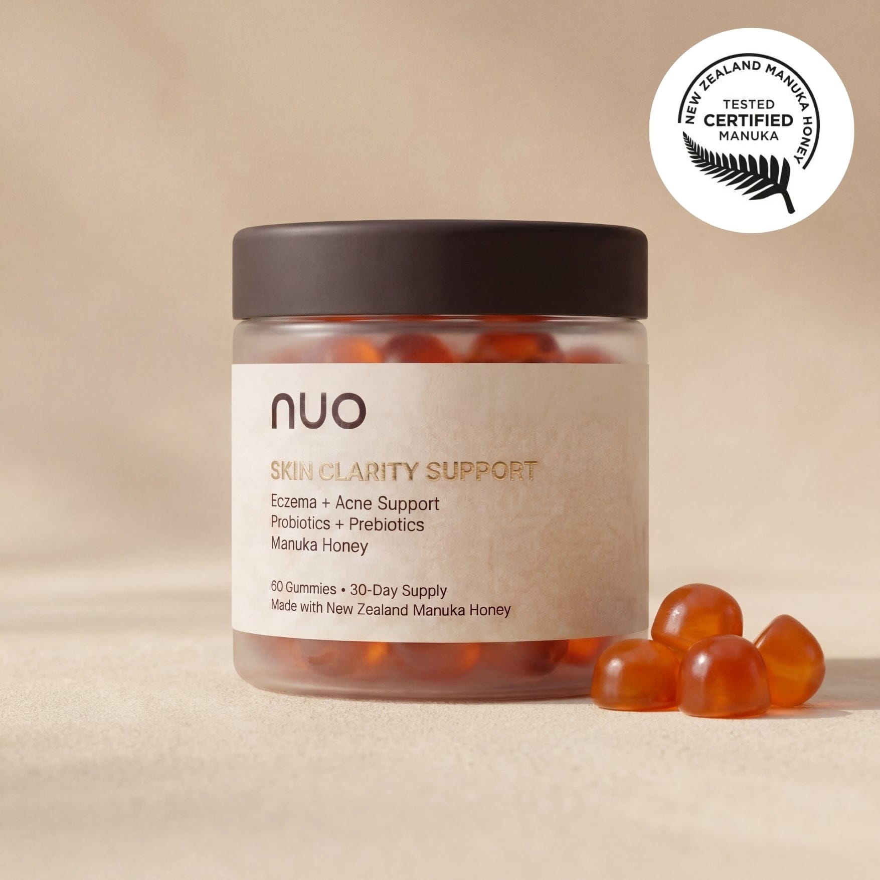 Clear Skin + Gut Harmony Gummies™