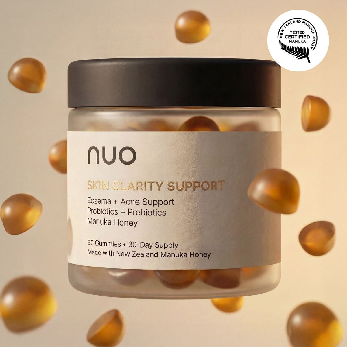 Clear Skin + Gut Harmony Gummies™